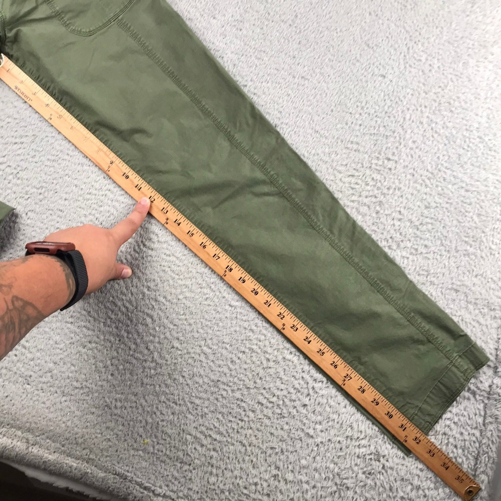 Mountain Hardwear Pants Womens 4 Olive Green Cotton Stretch Hiking Outdoor - Picture 14 of 16
